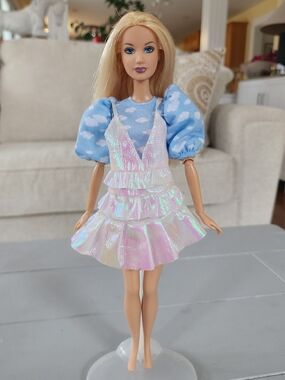 Mattel Barbie Blonde Fashion Fever Early 2000s Doll Model Beautiful